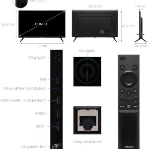cho thuê tivi 43 inch